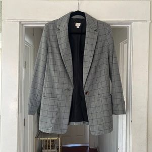 A New Day Grey Oversized Blazer